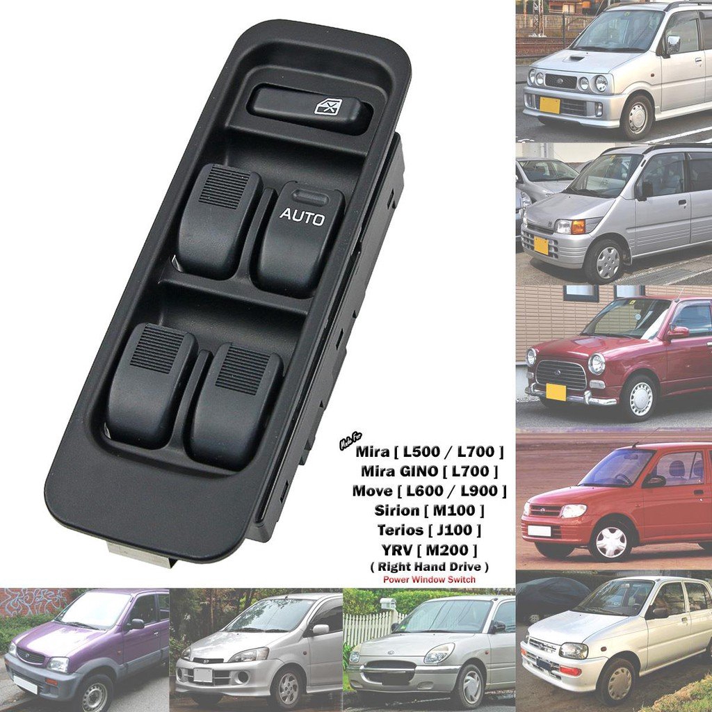 Front Power Window Switch Main Control For Perodua Kelisa 