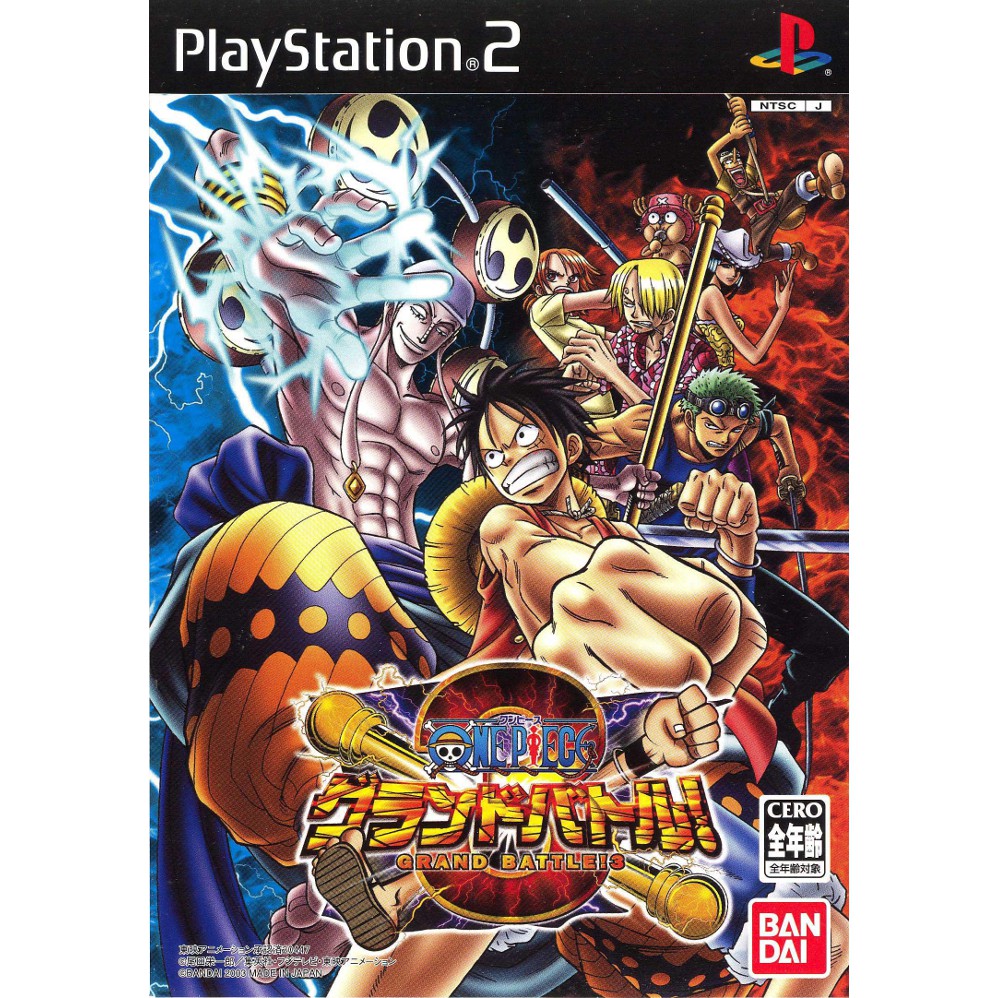 One Piece Grand Battle 3 Ps2 Shopee Malaysia