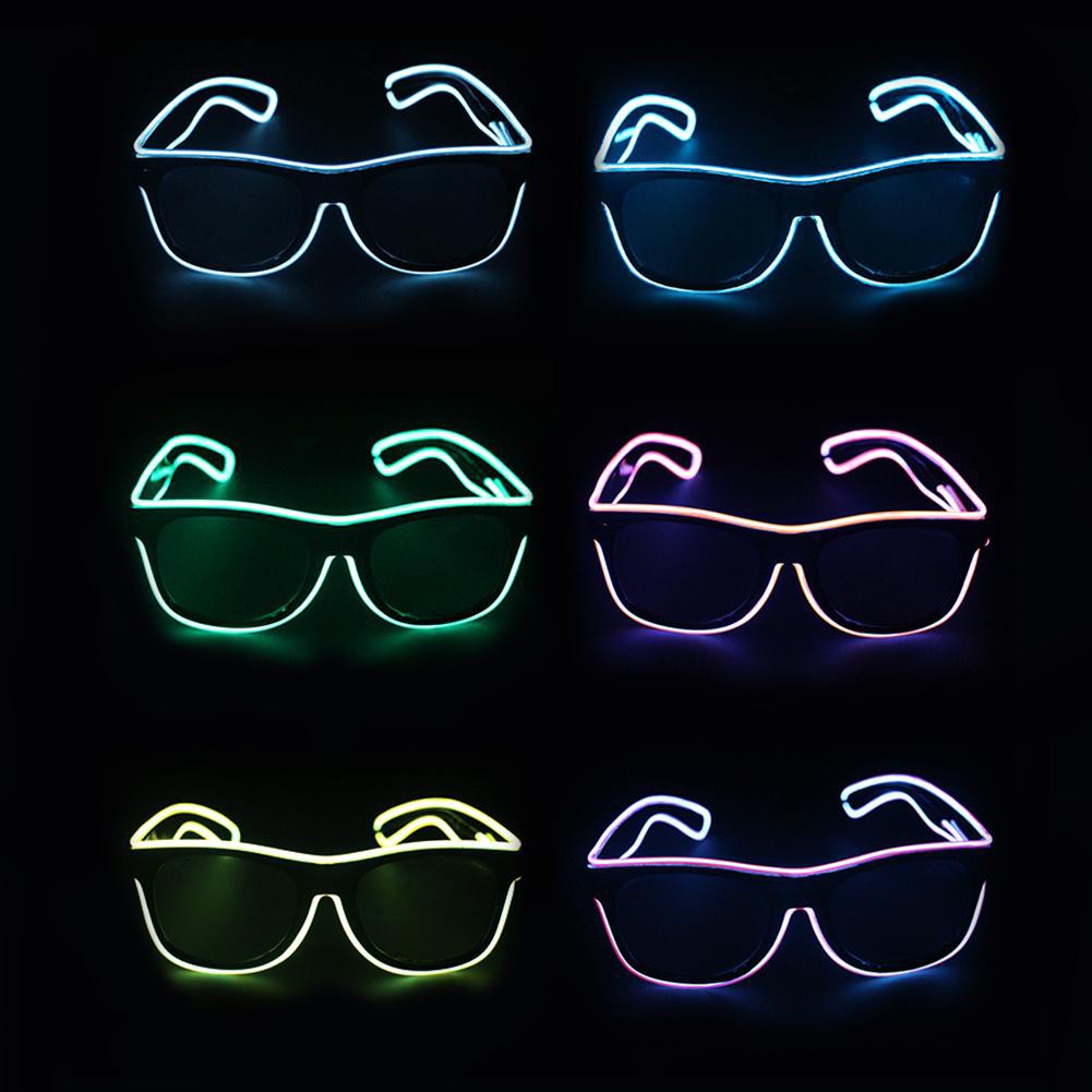 novelty flashing glasses