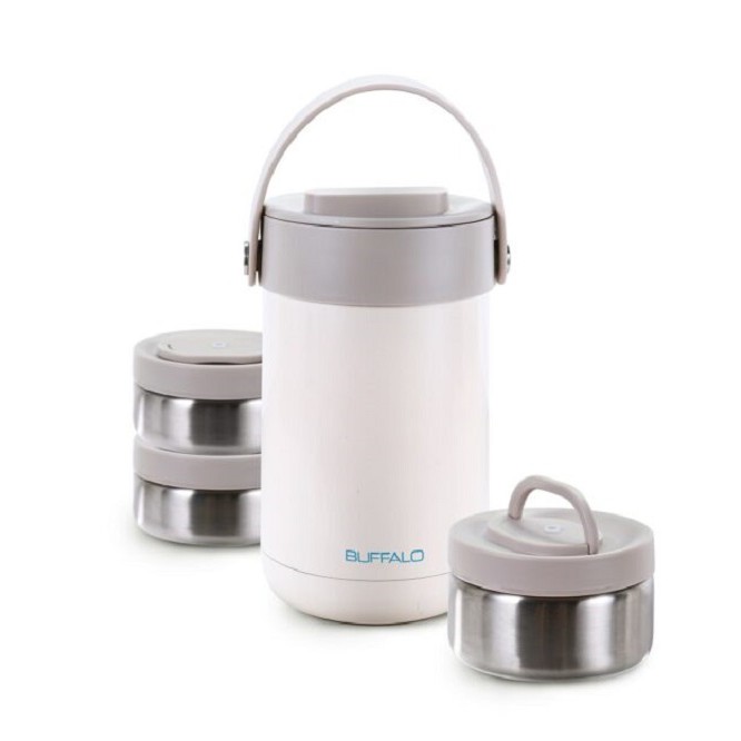 Buffalo Stainless Steel Vacuum Lunch Box Shopee Malaysia