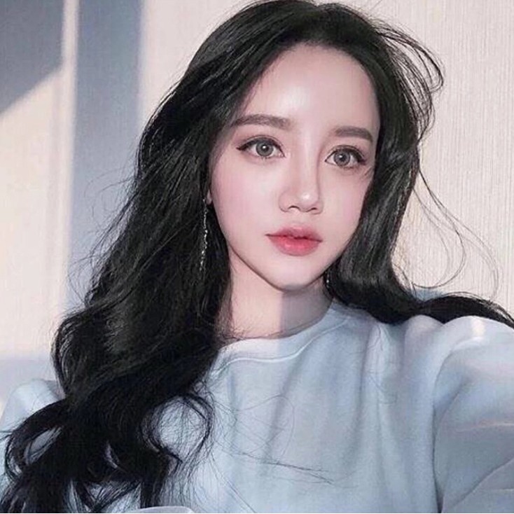 Korean Women S Wigs Are Divided Into Bangs Long Curls And Wigs