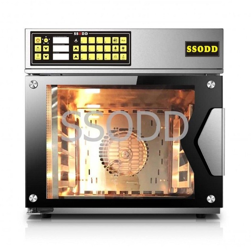 SSODD 9 Trays Steam Injection Fan Proofer Dehydrating Evenly Bake 60L SD60-1A Combat Oven 9盘集中对流烤箱