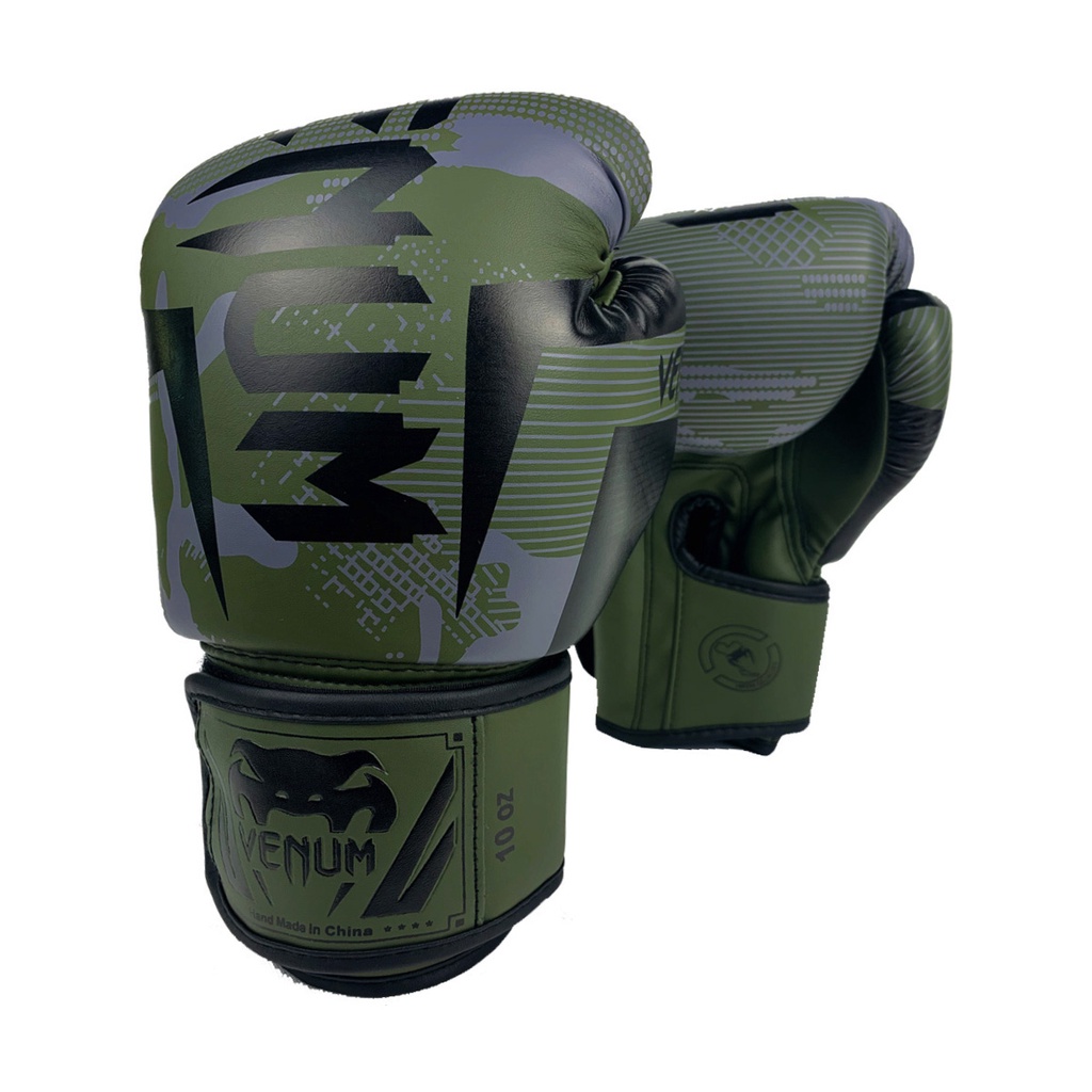 hot selling VENUM boxing fighting gloves camouflage color Professional