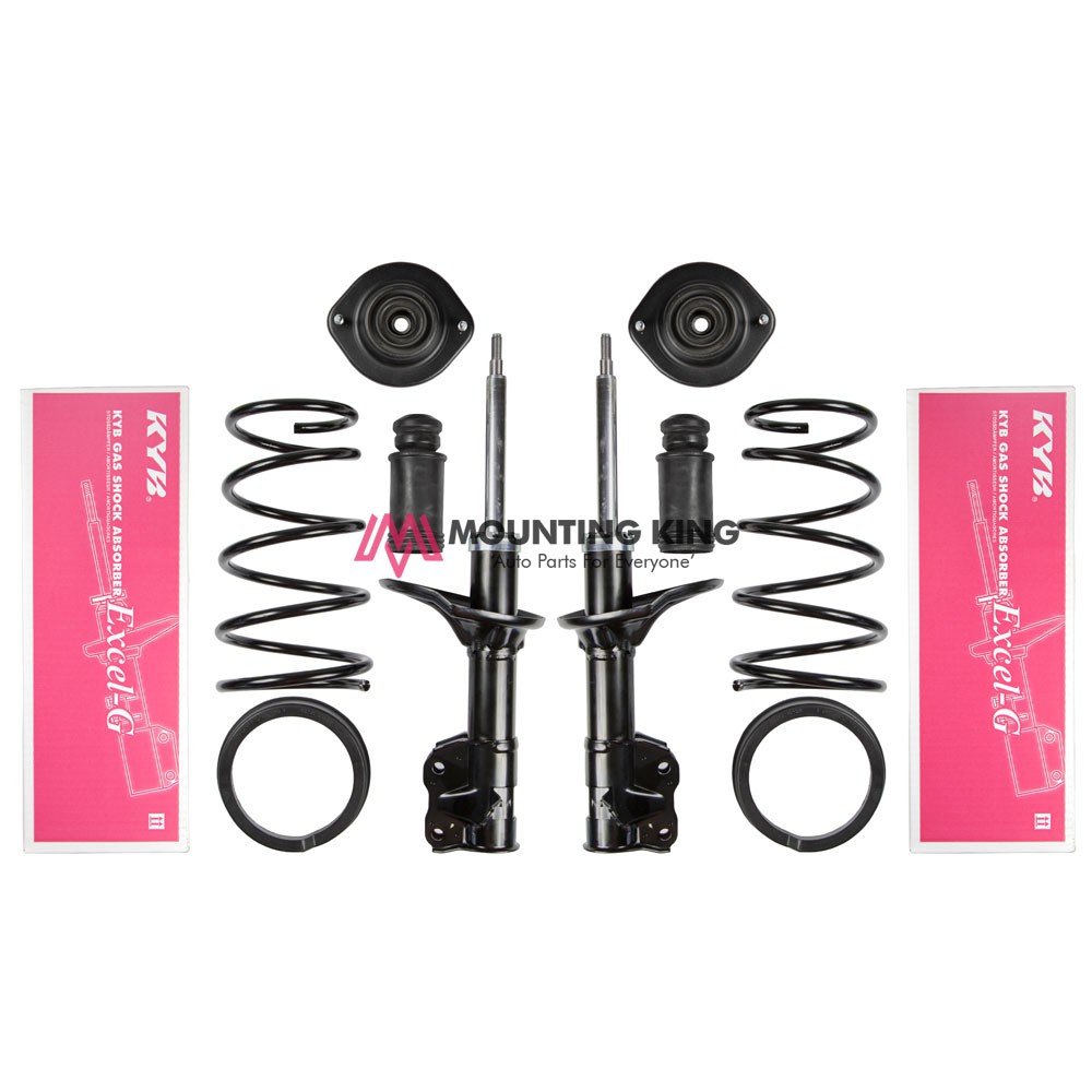 Front Shock Absorber Coil Spring Absorber Mounting Bush Cover Combo Proton Wira 1 3 1 5 Satria 1 3 1 5 Shopee Malaysia