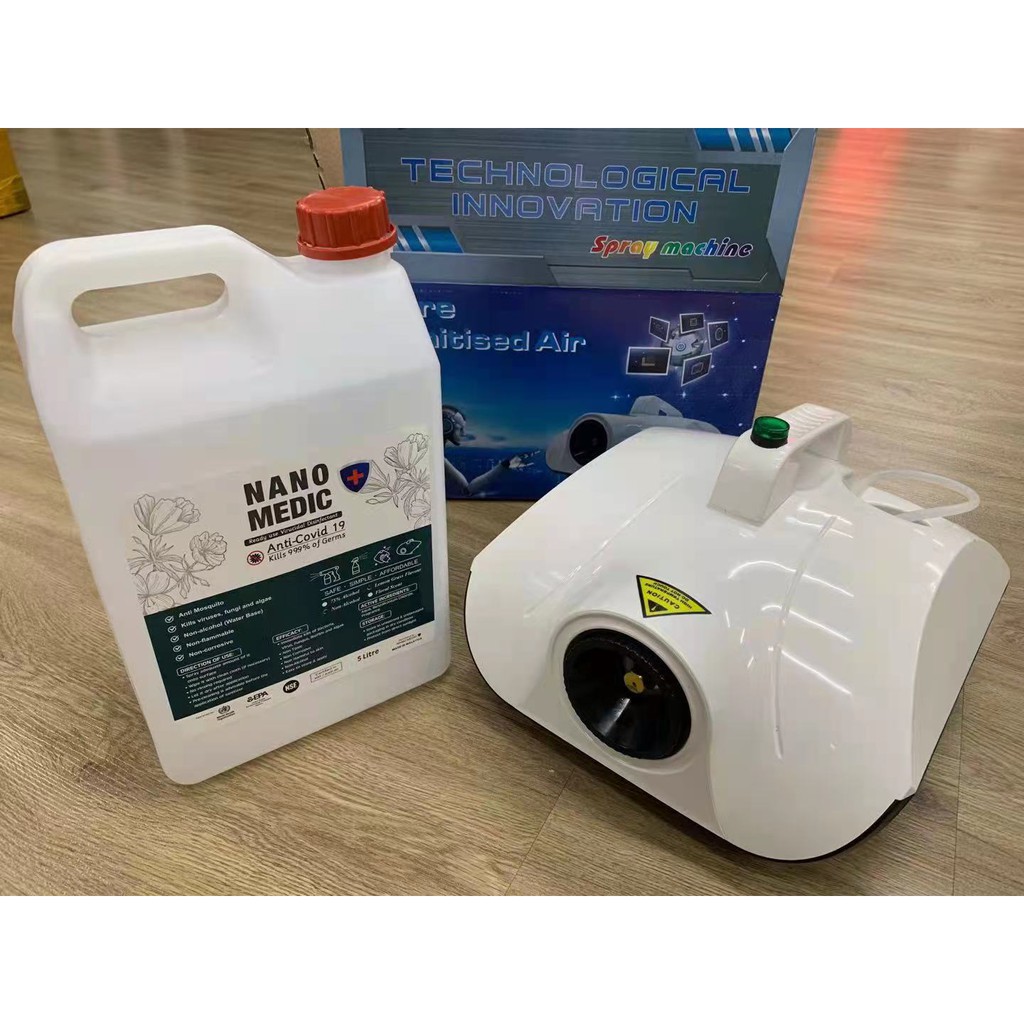 5 Liter Atomizing Disinfectant Smoke Liquid for Disinfesh disinfecting