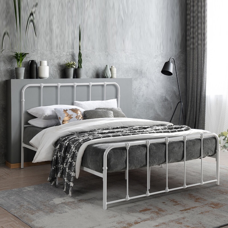 Furniture Direct DOMEE Single And Queen Size Metal Bed Frame ...