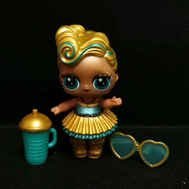 luxe 24k gold lol doll