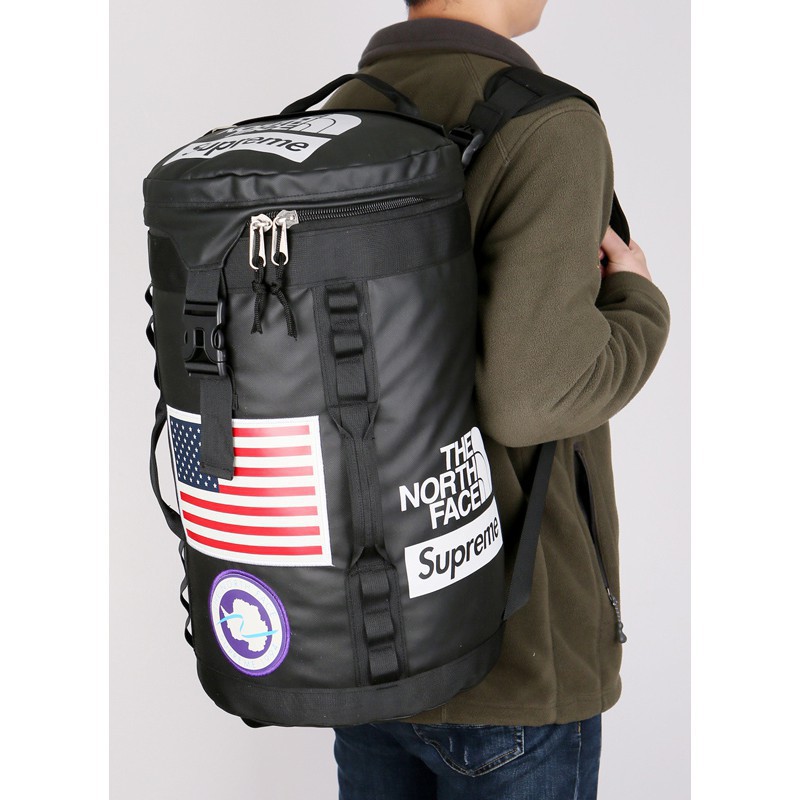 north face supreme pouch