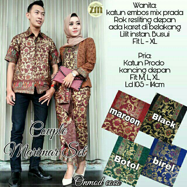 25 Inspirasi Keren Design Baju Batik Sedondon  JM 