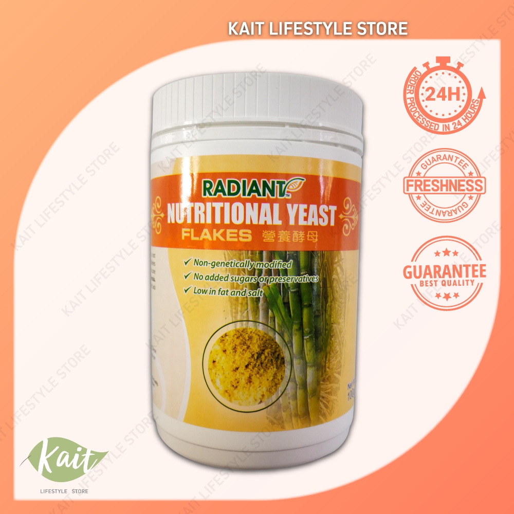 Radiant Nutritional Yeast Mini Flakes 100gm Shopee Malaysia