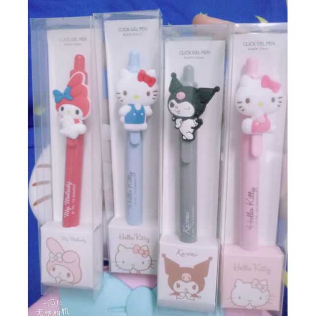 Miniso HelloKitty my melody gel pen | Shopee Malaysia