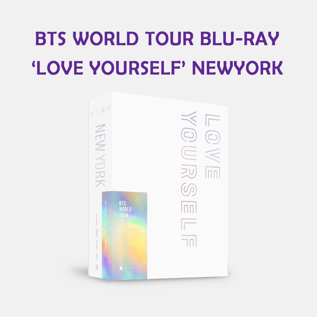 Bts World Tour Love Yourself New York Blu Ray Shopee Malaysia