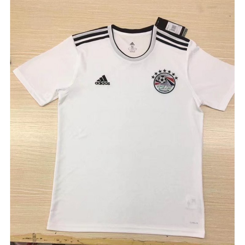 kyrieirving】ready Adidas World 2018 Egypt Jersey white men shirt and pants #10 Salah customized | Shopee Malaysia