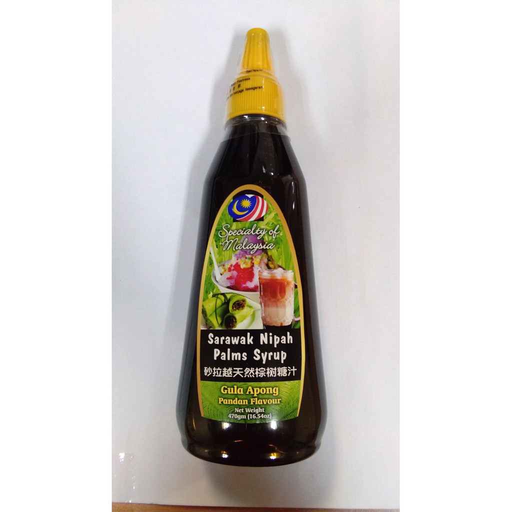 Sarawak Nipah Palm Syrup (Pandan Flavour) 470gm (Gula Apong) Shopee