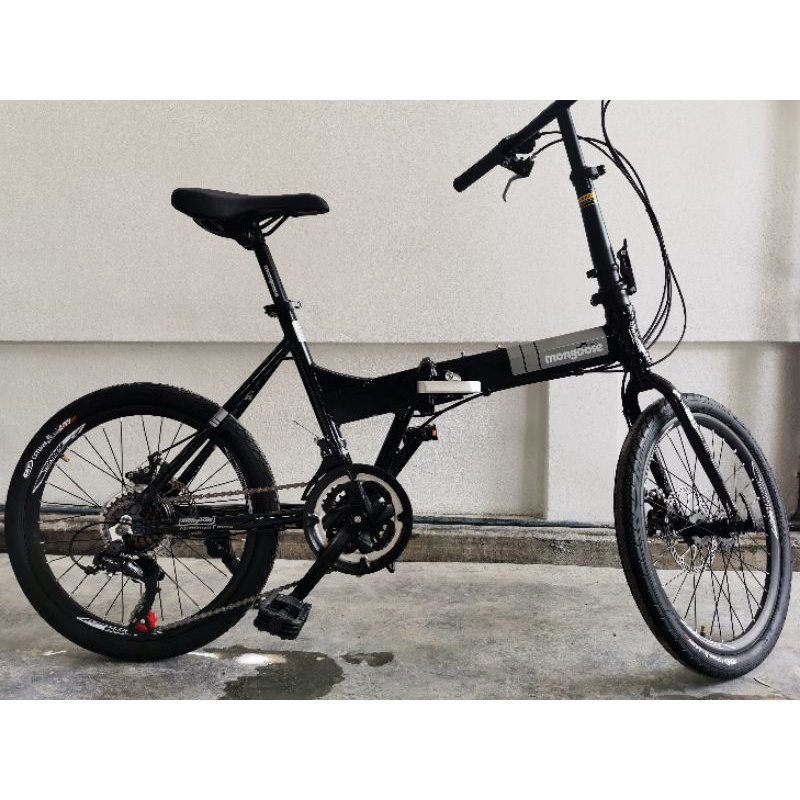 mongoose folding bike 20 review