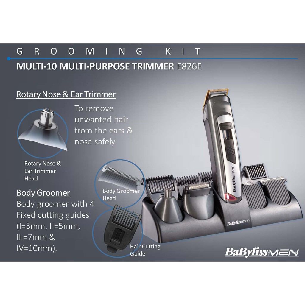 babyliss for men multi 10