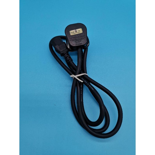 READY STOCK ORIGINAL POWER CABLE WAYAR 3 PIN FOR ELECTRIC KETTLE JUG FOOD STEAMER RICE COOKER TV LCD LED AMPLIFIER MIXIN