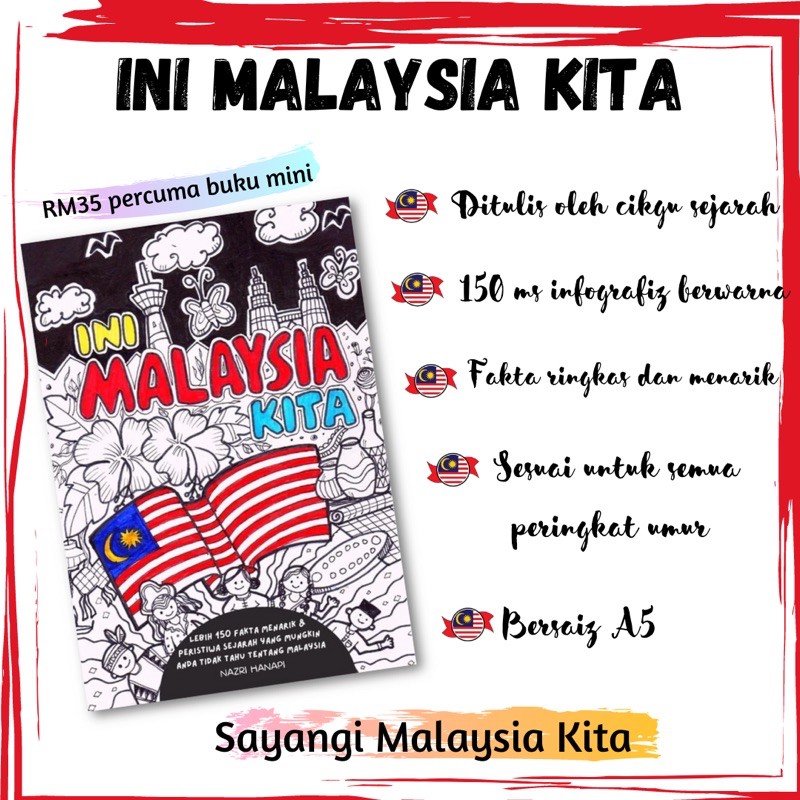 Ready Stock Ini Malaysia Kita Buku Untuk Semua Shopee Malaysia