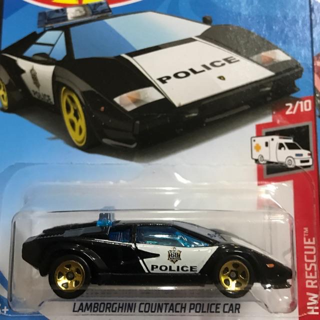 lamborghini countach police