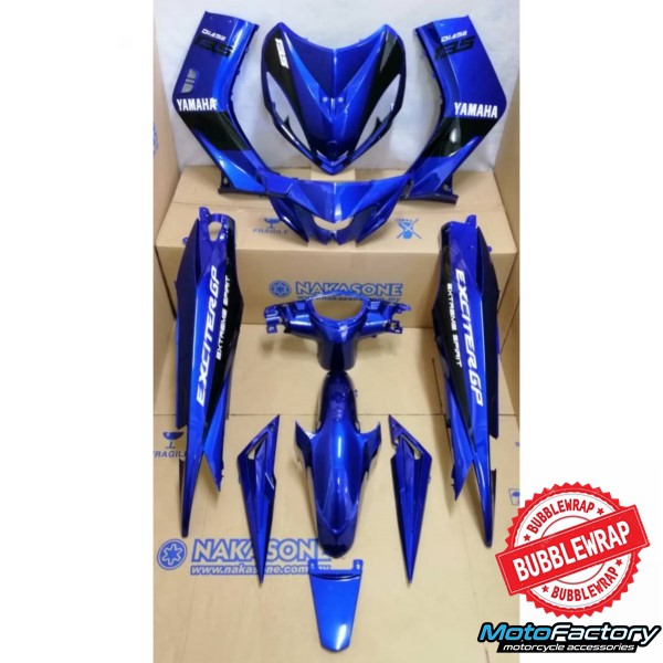 Cover Set Yamaha Lc135 V1 Exciter Gp Blue