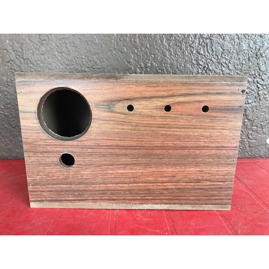 Wooden Bird Nest Cockatiel Sarang Burung Lovebird Nest Sarang