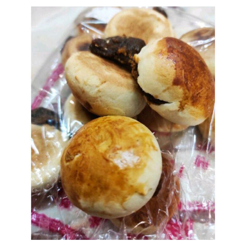 槟城著名福禄寿餠铺班兰斑斓芝麻黑糖香饼 Penang HOCK LOK SIEW Pandan Brown Sugar Biscuit Heong Pheah Piah Biskut Gula Hitam