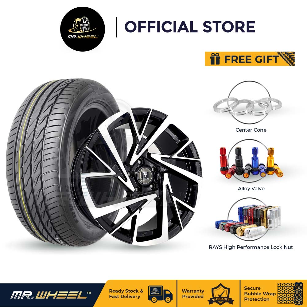 Package Set New Sport Rim Modellista Elegant Ice Style 18 Inch 8j 8h1001143 5h112 1143 With 5505