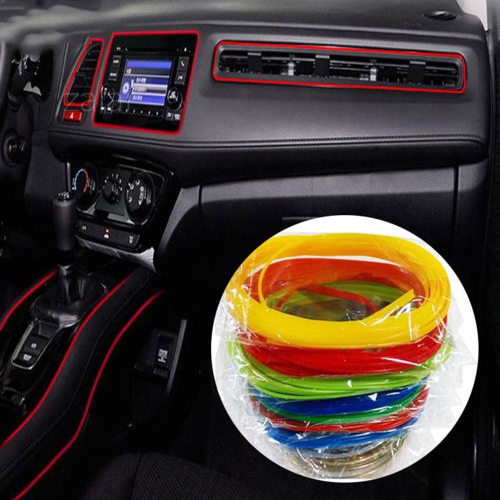 300cm Flexible Car Vehicle Interior Moulding Sticker Trim Seal Strip Decor