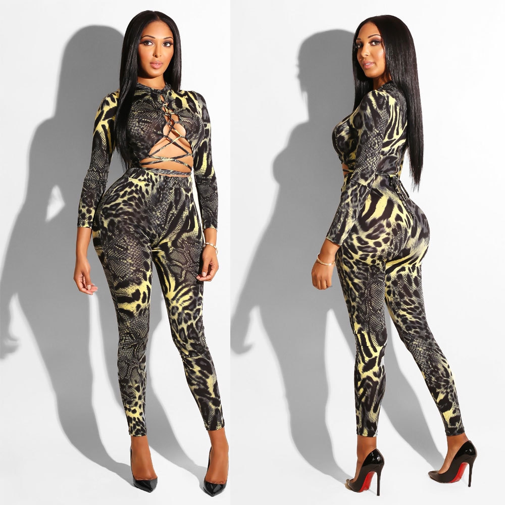 name it jumpsuit leopard