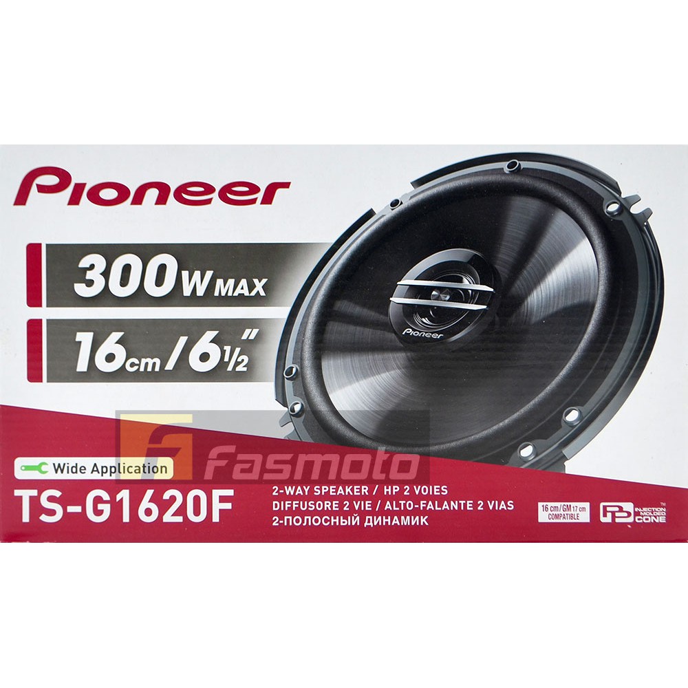 pioneer 6.5 coaxial speakers