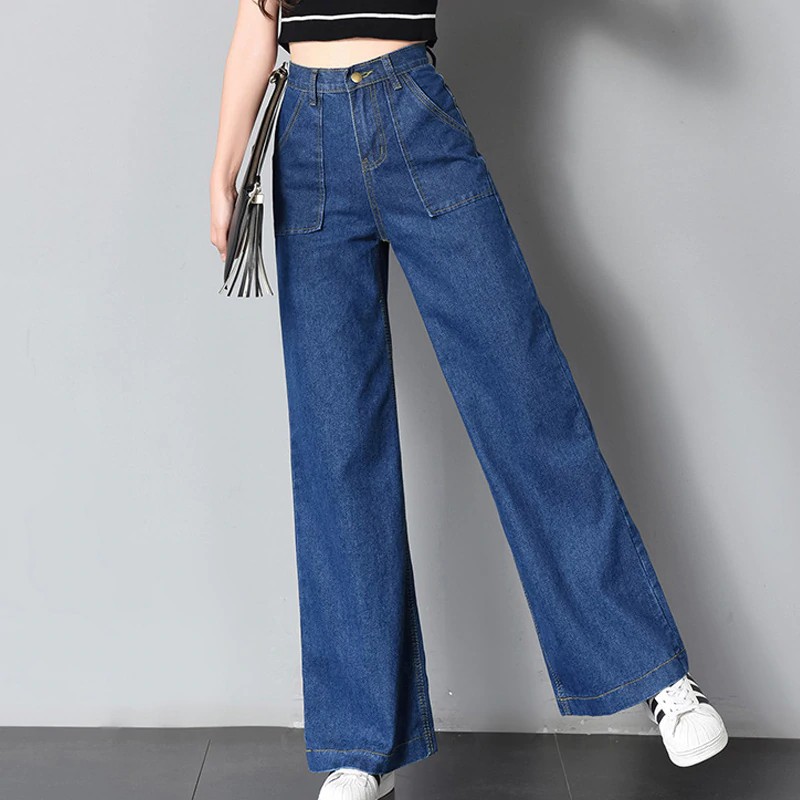 loose flare jeans