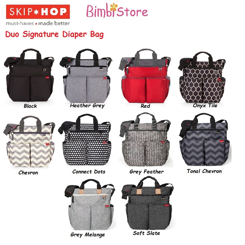 skip hop duo black