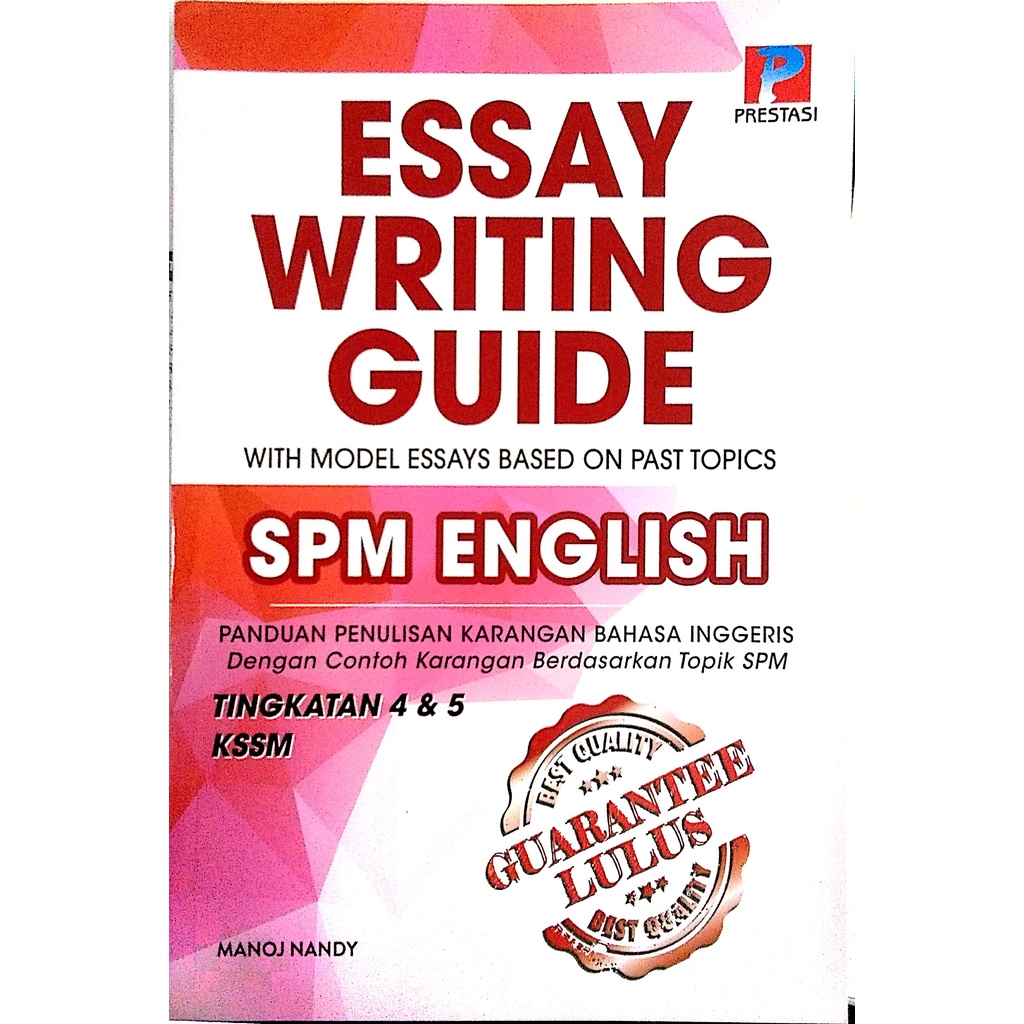 Buy Buku Essay Writing Guide SPM English Contoh Karangan BI SPM