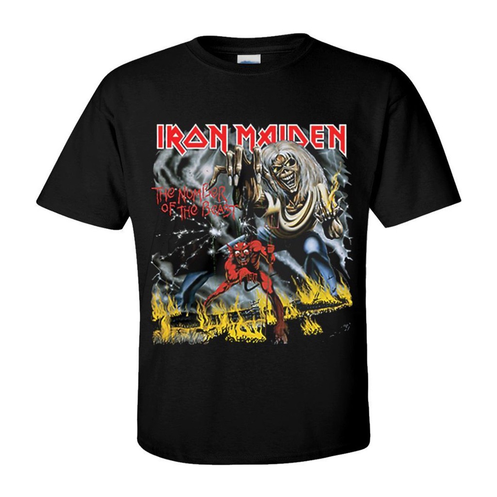 iron maiden tour shirts