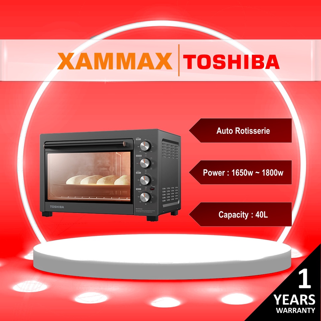 TOSHIBA TLMC40EZF(GR) Toaster Oven / Toast / Bake / Broil