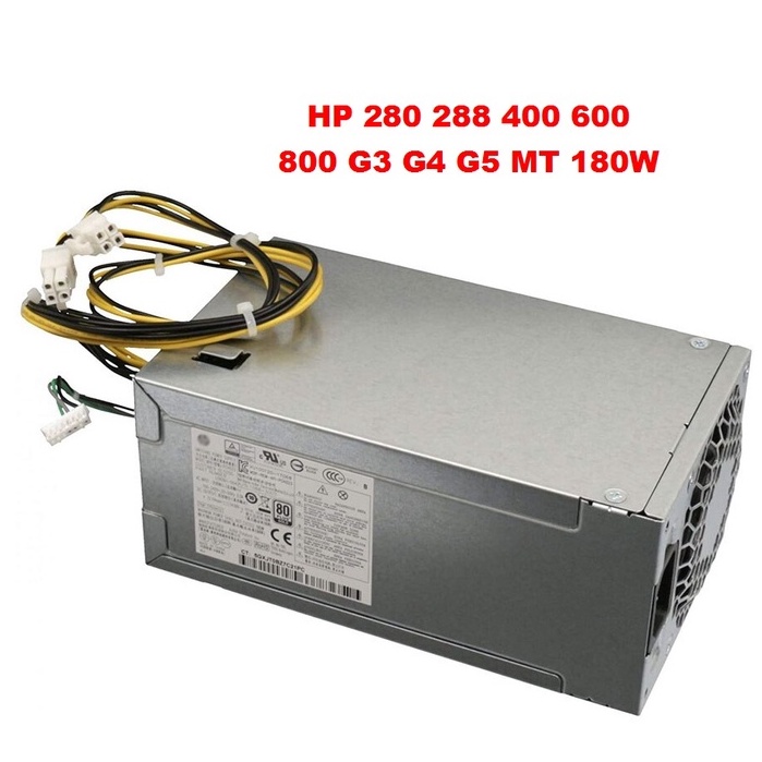 Alimentation 180W DPS-180AB-22B 906189-001 - Compatible HP ProDesk 400 G4, 600 G3, 280 G2 SFF - S-Union