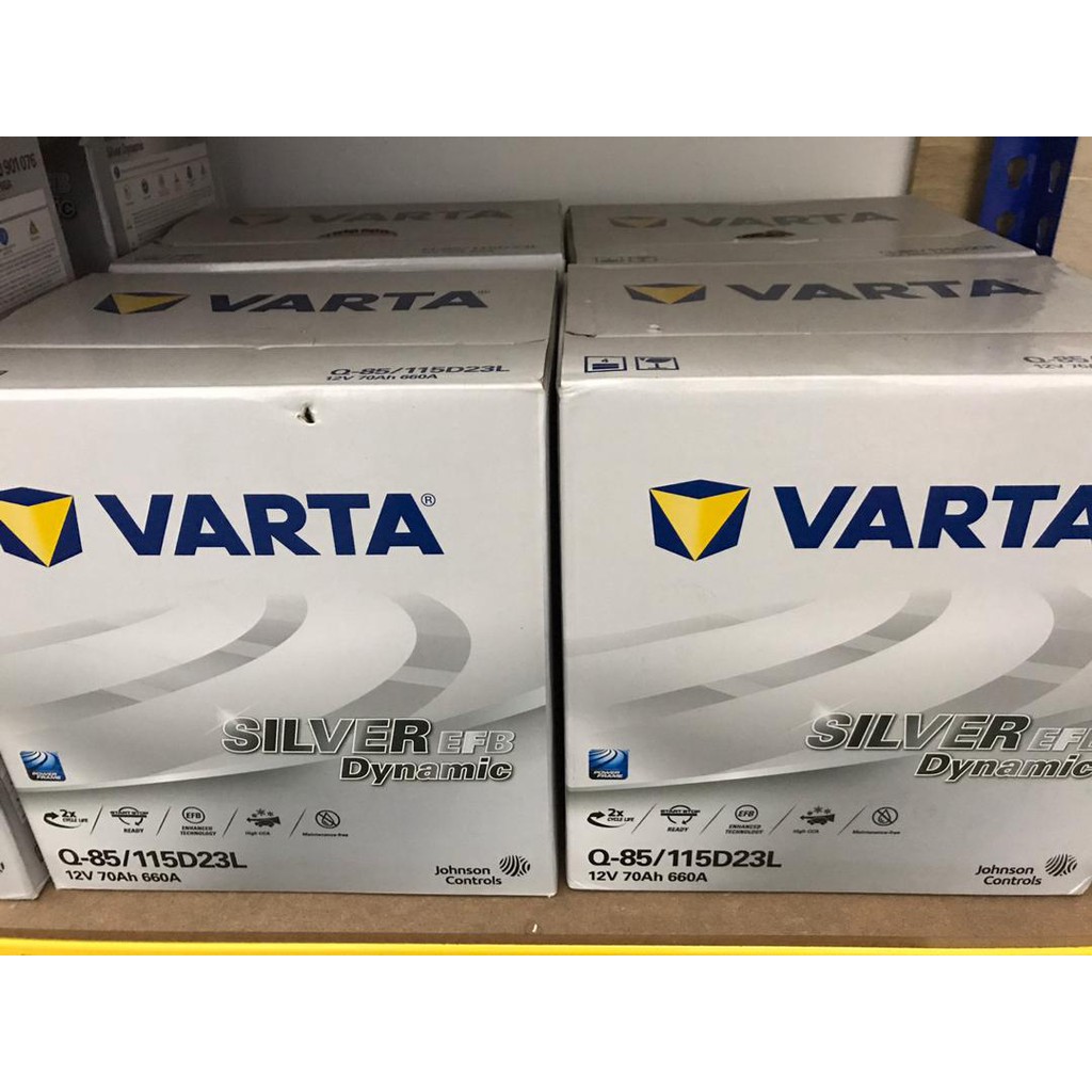 Varta Silver Efb Q85 115d23l Mazda Skyactiv Honda Rc1 Vellfire Estima Harrier Xu60 Free Delivery Kl Selangor Shopee Malaysia