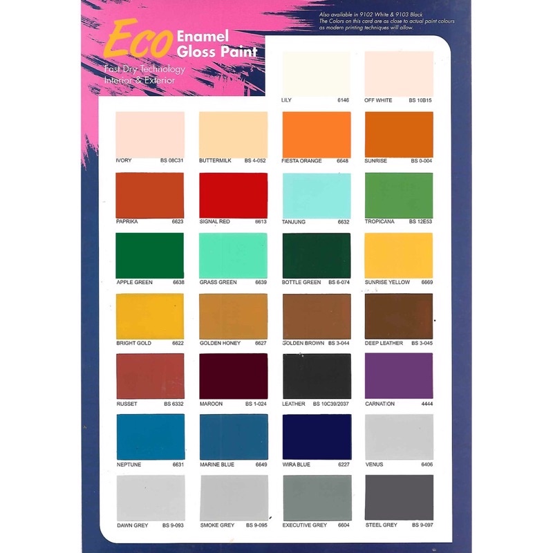 1L Mici Gloss Paint / Cat minyak / Cat Kayu / Cat Besi Shopee Malaysia