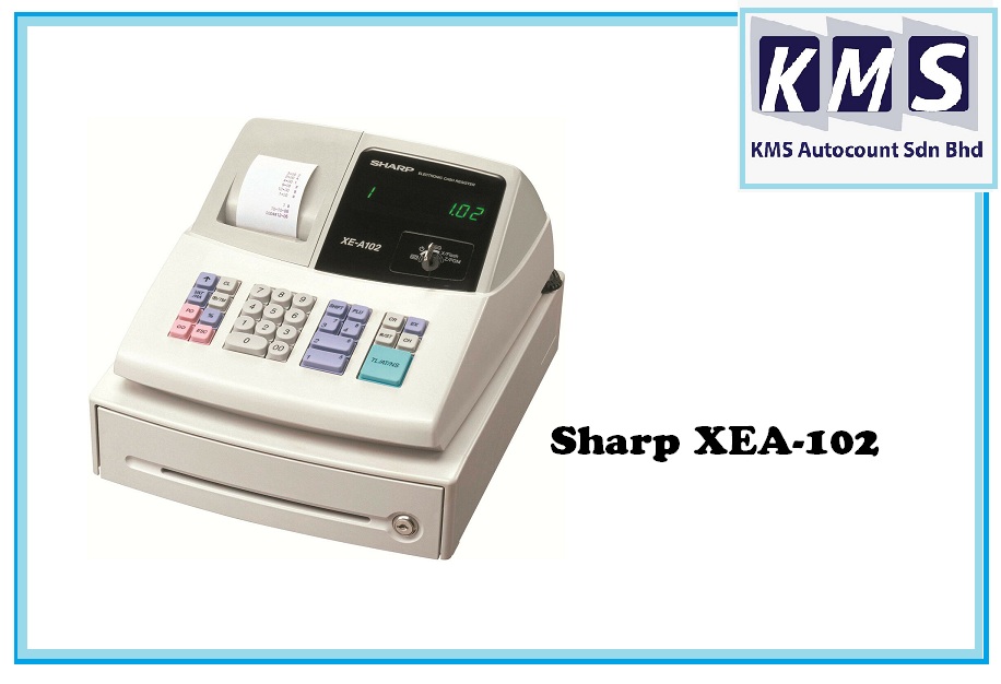 Sharp XEA102 Cash Register / kingmaster cash register (SECONDHAND