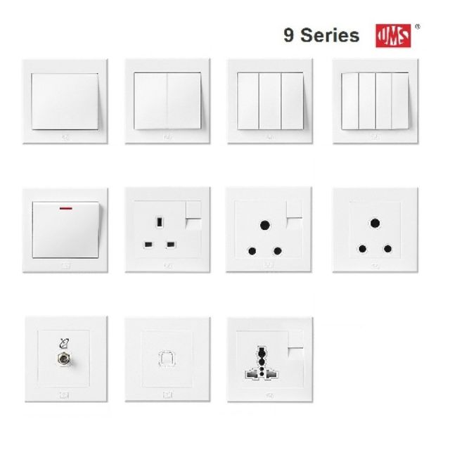 UMS 9 SERIES SWITCHES & SOCKET OUTLET | Shopee Malaysia