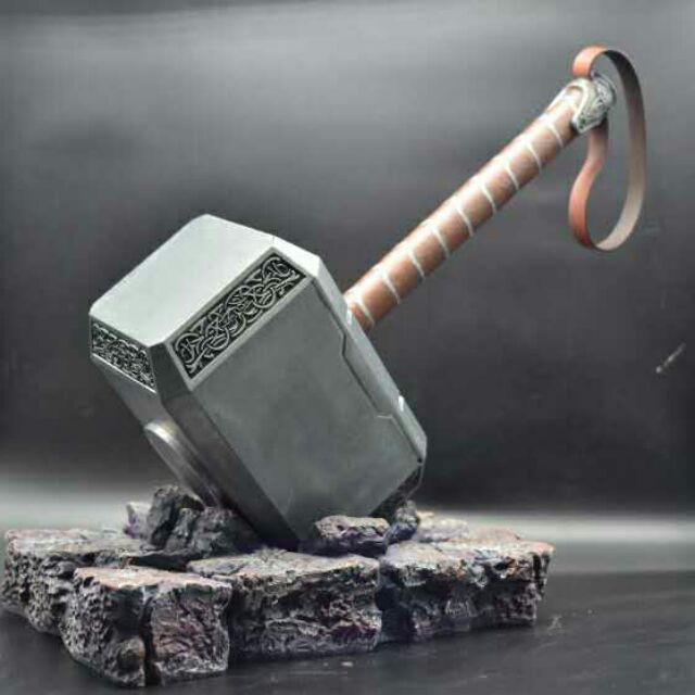 Thor Hammer Diecast Metal (base not included) | Shopee Malaysia