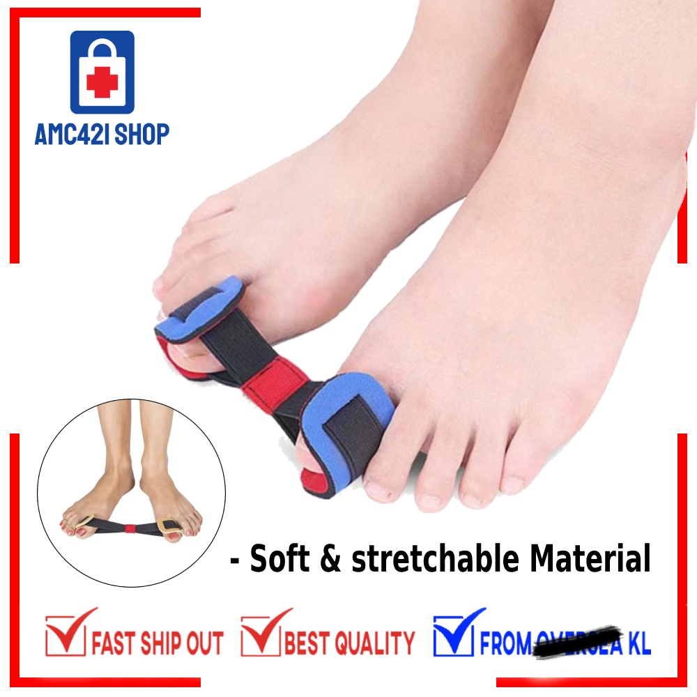 AMC 1pc Hallux Valgus Belt Training Band Thumb Straightening Exerciser ...