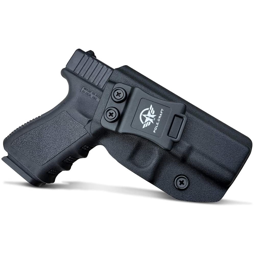 Glock 19 Holster IWB Kydex Holster Custom Fit: Glock 19 19X / Glock 23 / Glock 25 / Glock 32 / Glock 45 (Gen 3 4 5) Pist