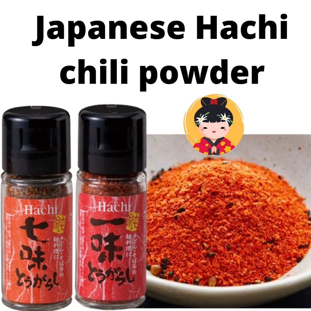Buy Hachi Chili Powder Spices Japan 17g 日本辣椒粉 一味 七味 Seetracker Malaysia