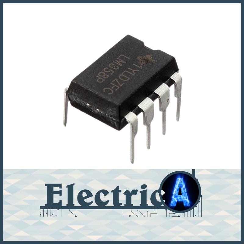 Lm358p Lm358n Lm358 Dip 8 Chip Ic Dual Operational Amplifier Op Amp Electrica Shopee Malaysia 0368