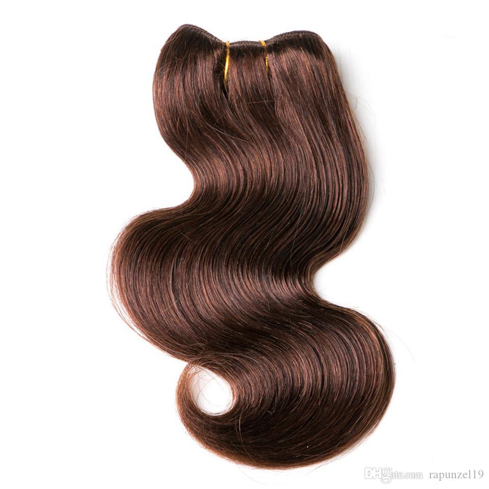 Light Brown Hair Extensions 1pcs Brazilian Body Wave Bundles 200g