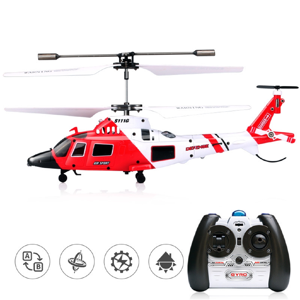 syma s111g 3.5 channel rc helicopter with gyro