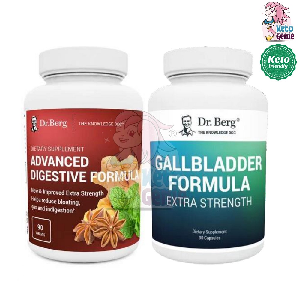 DR. BERG Digestive Kit (Advanced Digestive Formula & Gallbladder ...