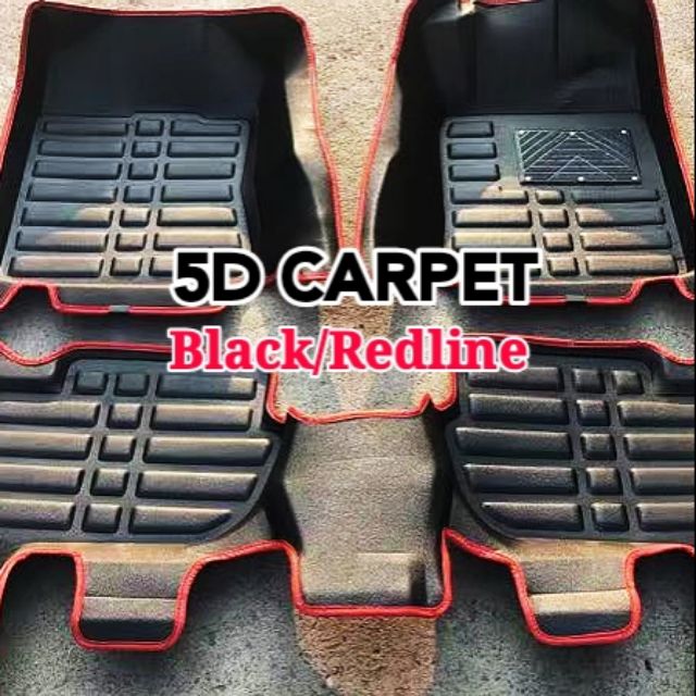 5D Car Floor Mat Perodua Proton carpet waterproof samurai 