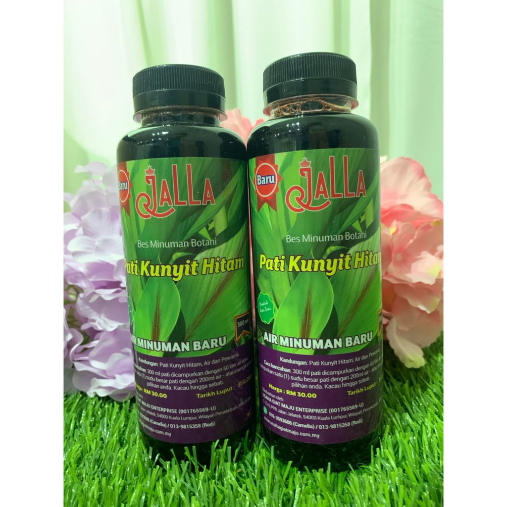 Jus / Pati Kunyit Hitam (Bes Minuman Botani) | Shopee Malaysia